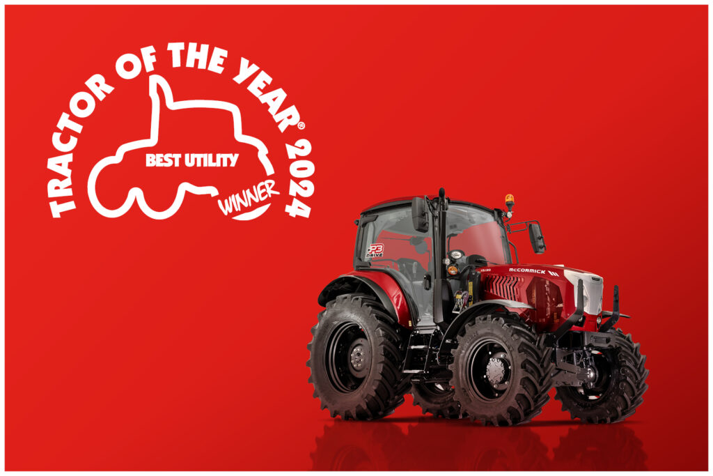 Tractor ganador del premio Tractor del Año 2024: McCormick X5.120 P3-Drive