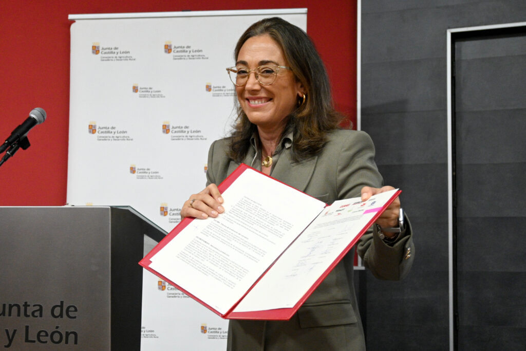 Firma convenio FP agraria Castilla y León